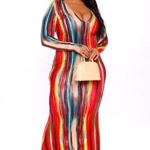 Long Sleeve Maxi Dress 𝐵𝑅𝐴𝑁𝐷 𝑁𝐸𝑊❤️